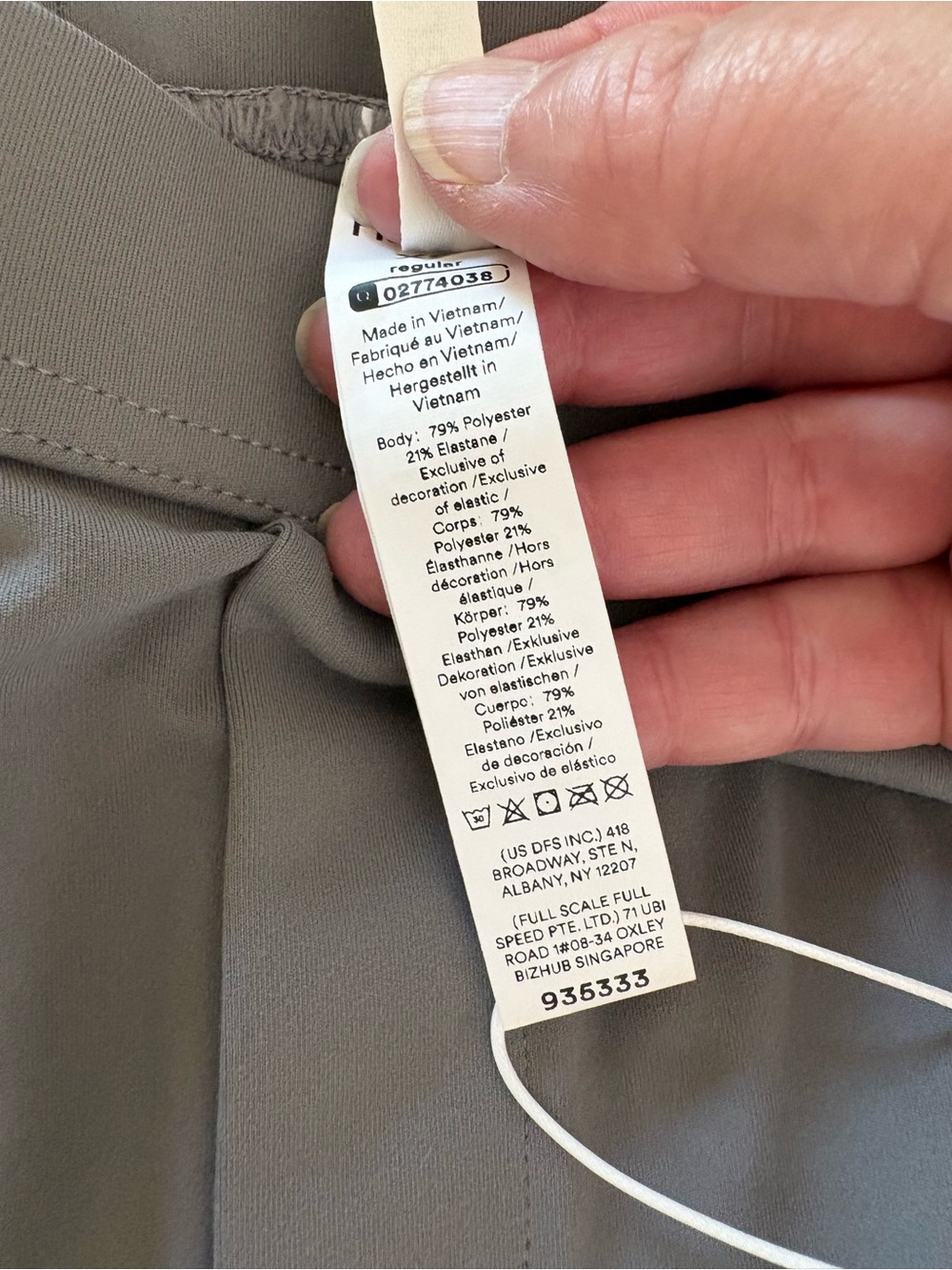 Halara Flex Work Pants in Silent Storm. Size XS. - Picture 7 of 14